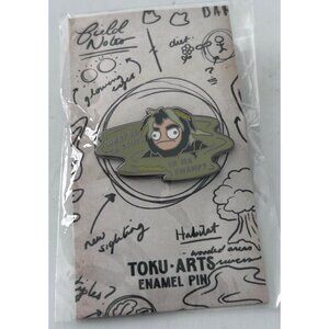 Bigfoot Whatre Ya Doin In Ma Swamp Toku Arts Enamel Lapel Pin Humorous Pop